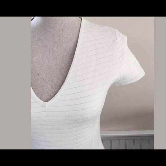 Theory White Knit Dress - Picture 4 of 4